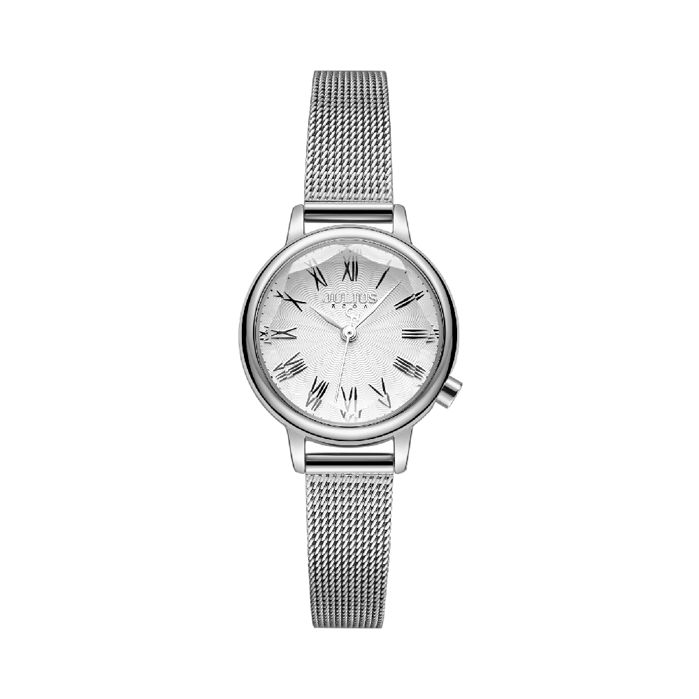 นาฬิกา Julius JA-1249 A สายสแตนเลสถัก สีเงิน