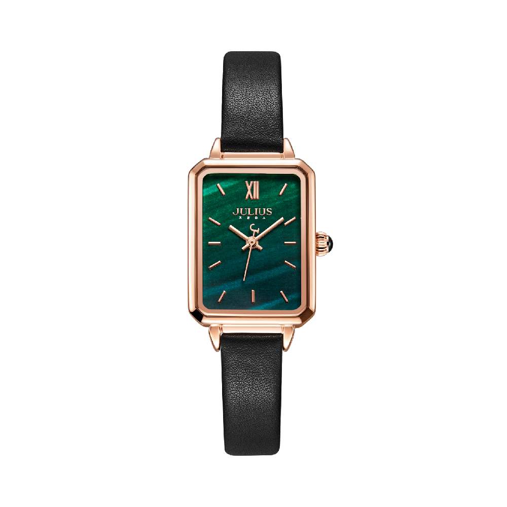 นาฬิกา Julius JA-1255 B สายหนัง สีดำ