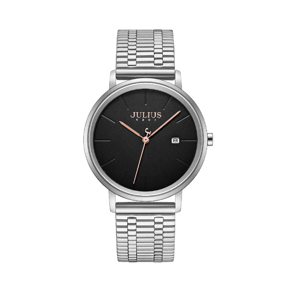 นาฬิกา Julius JA-1256G สายสแตนเลส สีเงิน