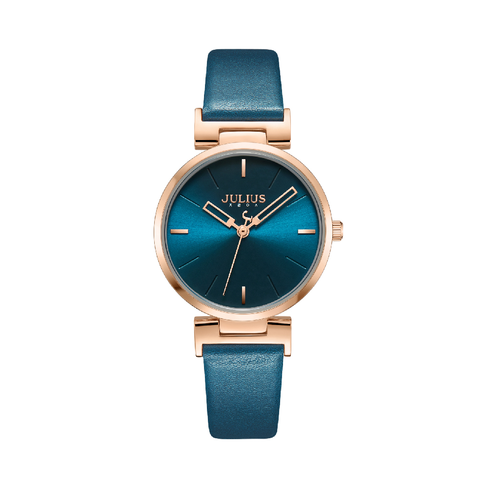 นาฬิกา Julius JA-1271 C สายหนัง สีน้ำเงิน