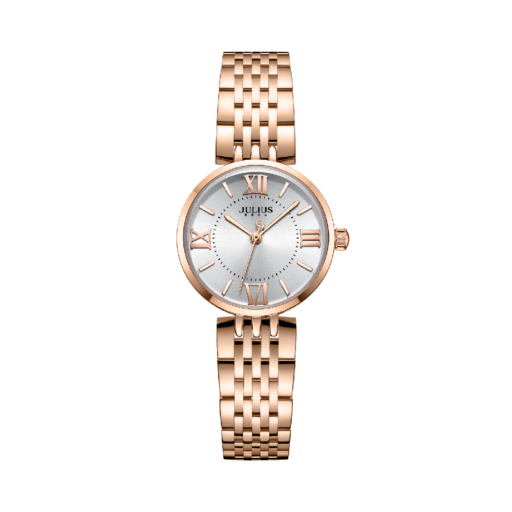 นาฬิกา Julius JA-1282 A สายสแตนเลส สีโรสโกลด์