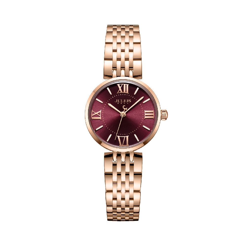 นาฬิกา Julius JA-1282 B สายสแตนเลส สีโรสโกลด์