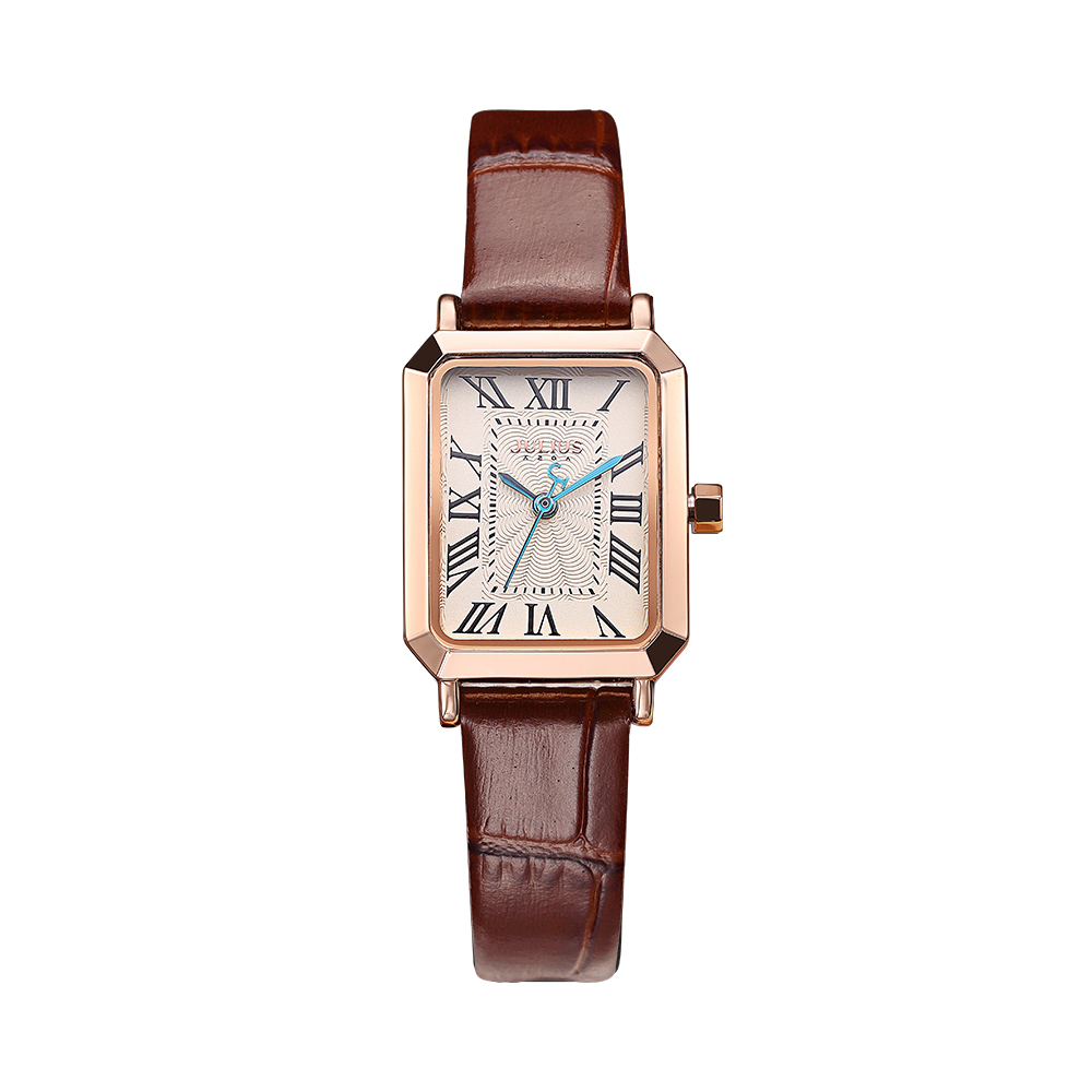 นาฬิกา Julius JA-1286 B สายหนัง สีน้ำตาล