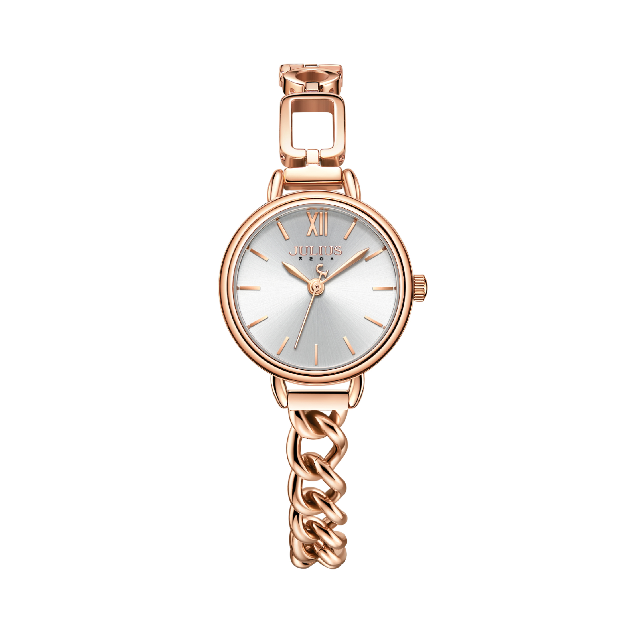 นาฬิกา Julius JA-1290 A สายสแตนเลส สีโรสโกลด์