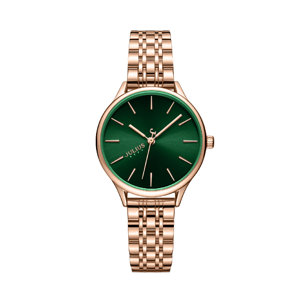 นาฬิกา Julius JA-1298 B สายสแตนเลส สีโรสโกลด์