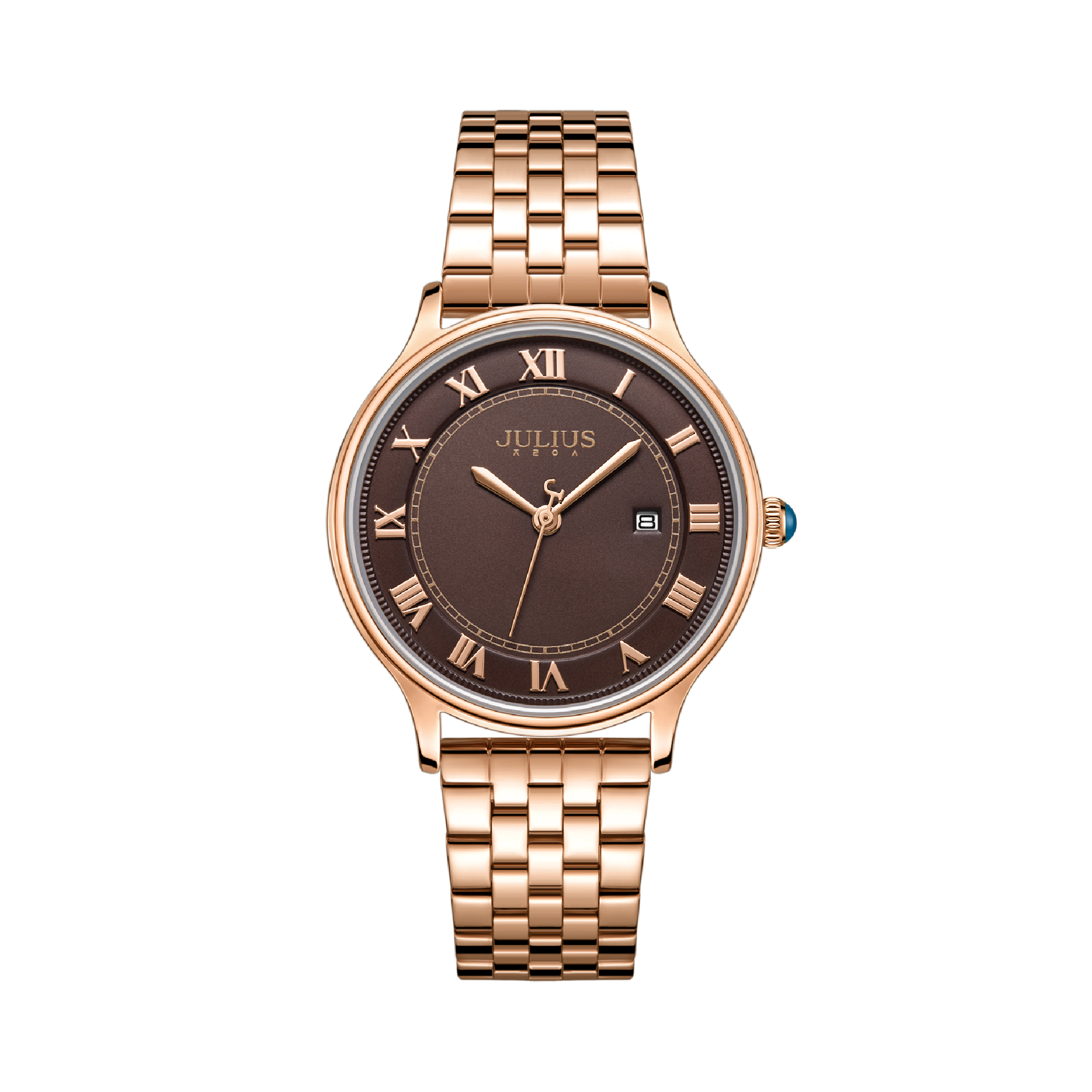 นาฬิกา Julius JA-1303 C สายสแตนเลส สีโรสโกลด์