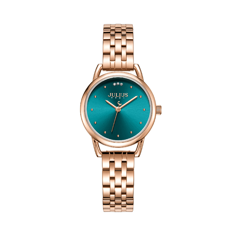 นาฬิกา Julius JA-1324 B สายสแตนเลส สีโรสโกลด์