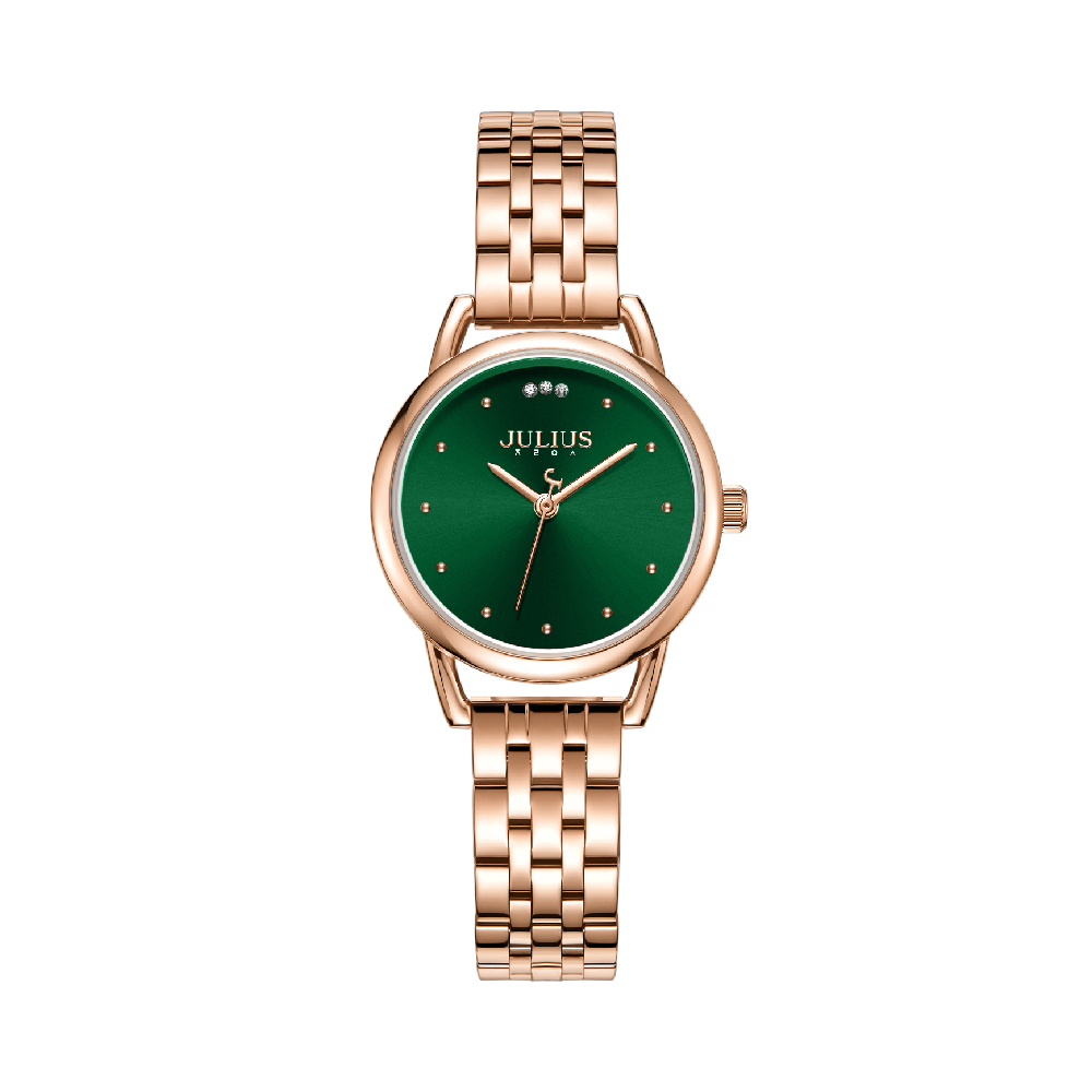 นาฬิกา Julius JA-1324 C สายสแตนเลส สีโรสโกลด์