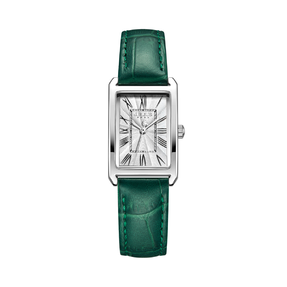 นาฬิกา Julius JA-1338 A สายหนัง สีเขียว