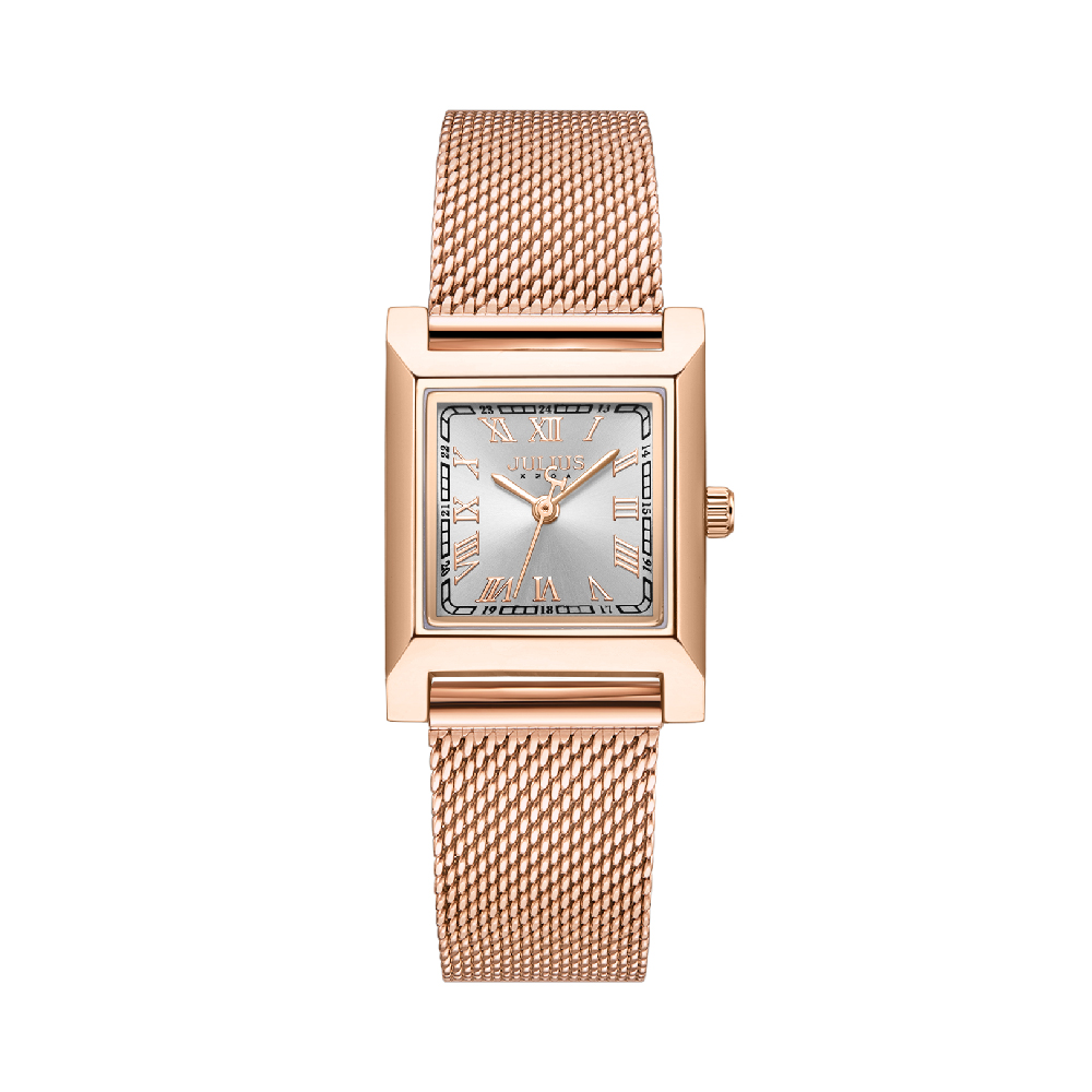 นาฬิกา Julius JA-1369 E สายสแตนเลส สีโรสโกลด์