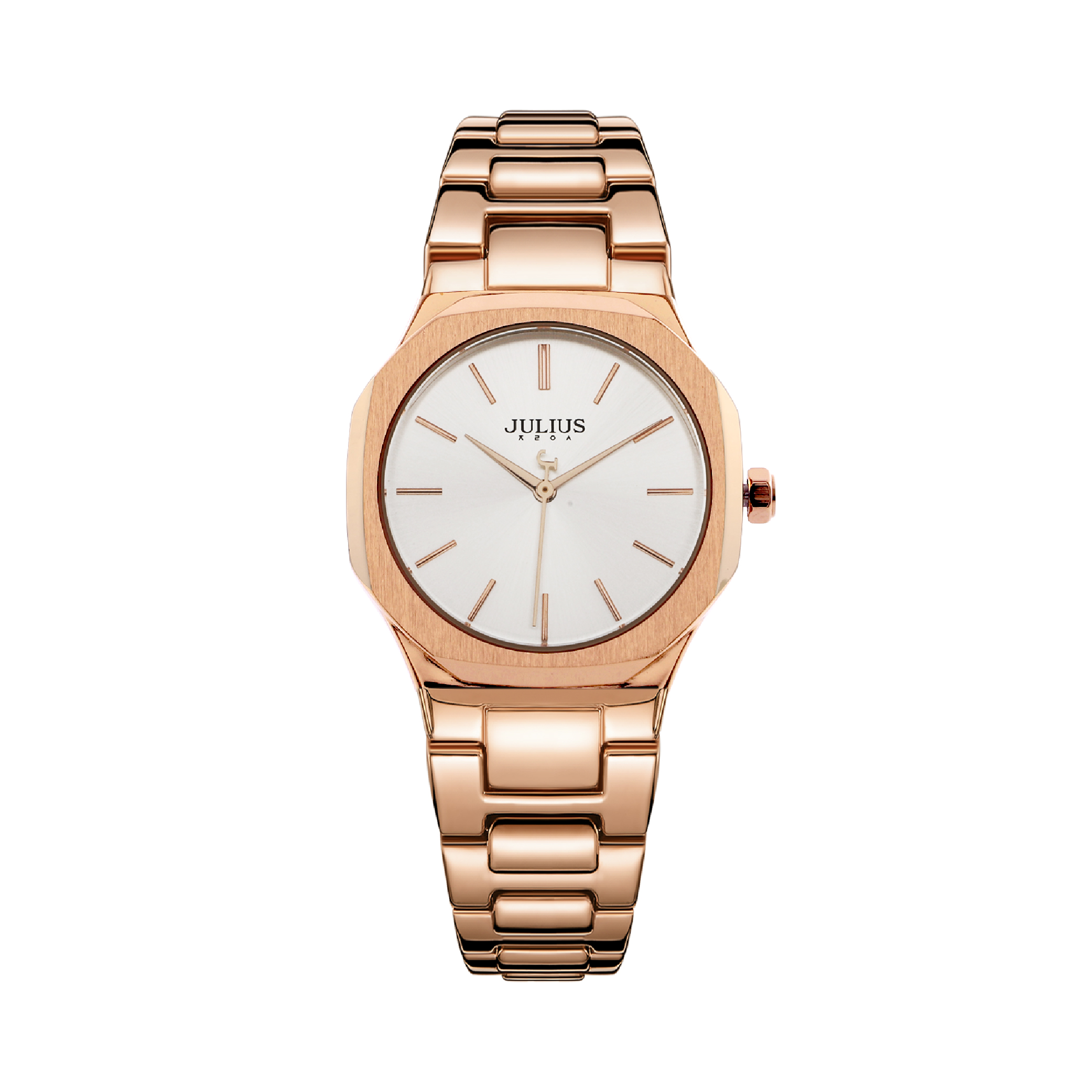 นาฬิกา Julius JA-1379 B สายสแตนเลส สีโรสโกลด์
