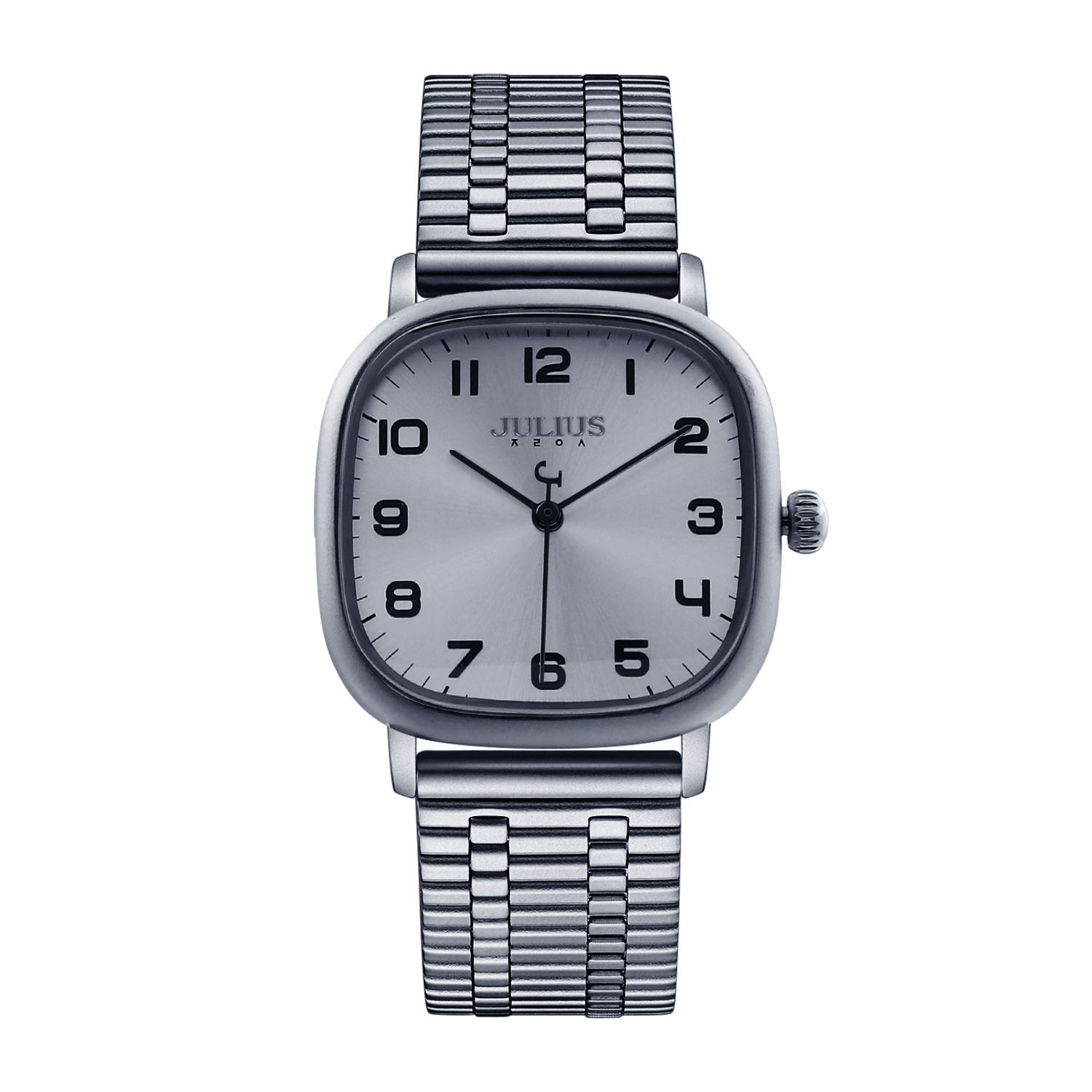 นาฬิกา Julius JA-1403 G สายสแตนเลส สีเทาอ่อน