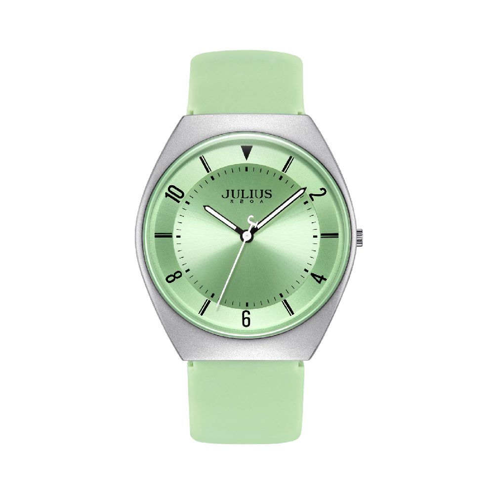 นาฬิกา Julius JA-1407 A สายซิลิโคน สีเขียว