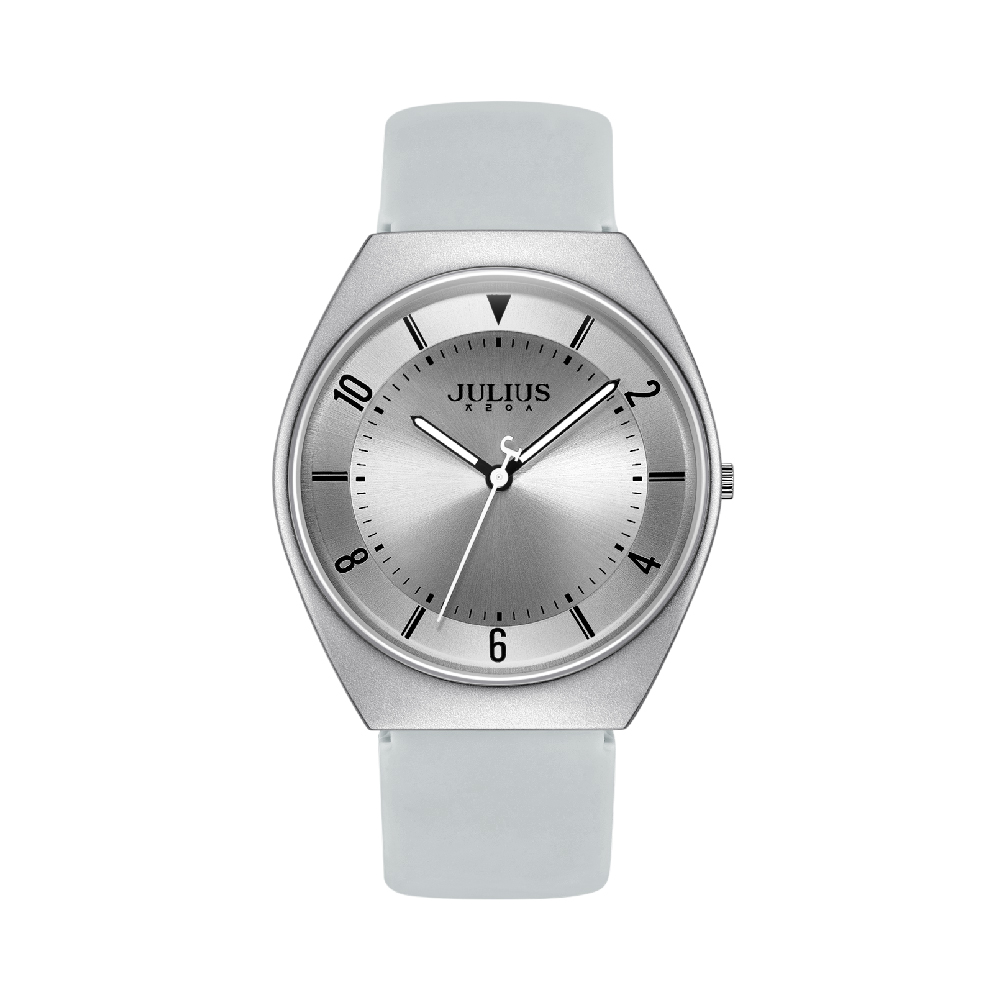 นาฬิกา Julius JA-1407 B สายซิลิโคน สีเทา