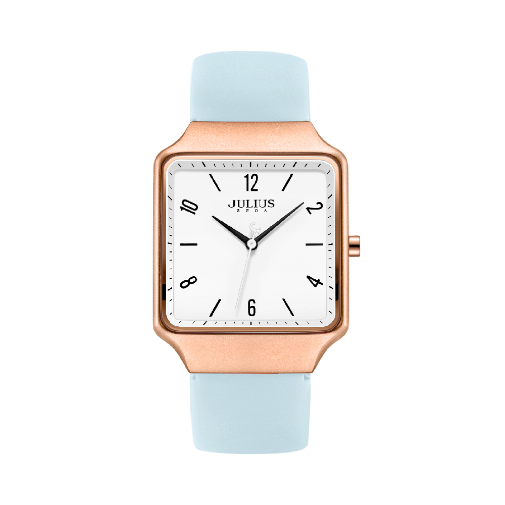 นาฬิกา Julius JA-1408 C สายซิลิโคน สีฟ้า