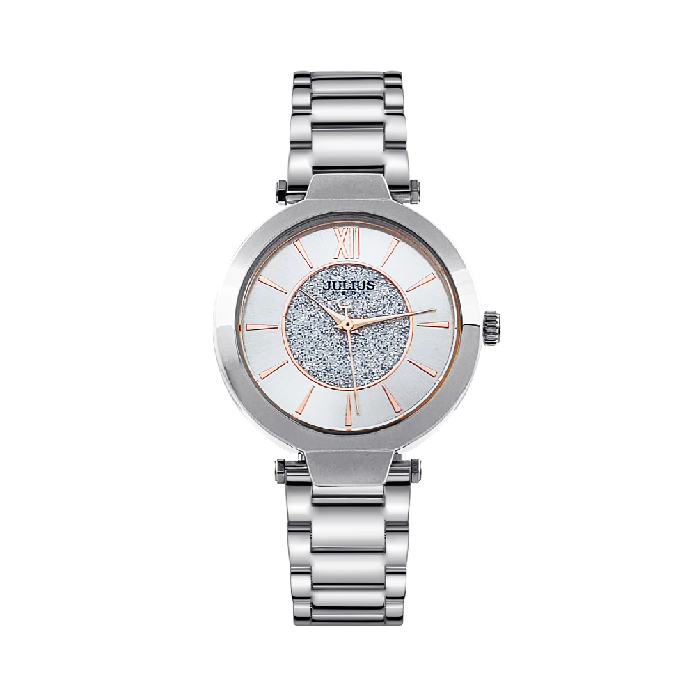 นาฬิกา Julius JA-1439 A สายสแตนเลส สีเงิน