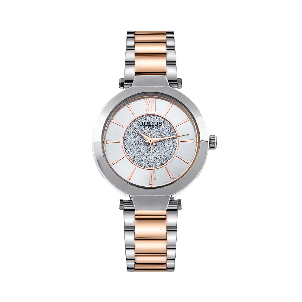 นาฬิกา Julius JA-1439 D สายสแตนเลส สี 2 กษัตริย์