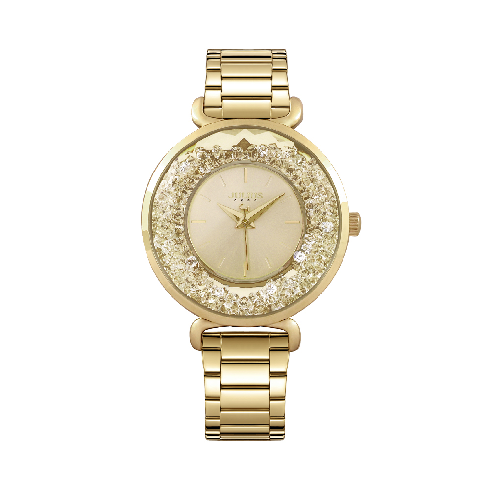 นาฬิกา Julius JA-1440 A สายสแตนเลส สีทอง