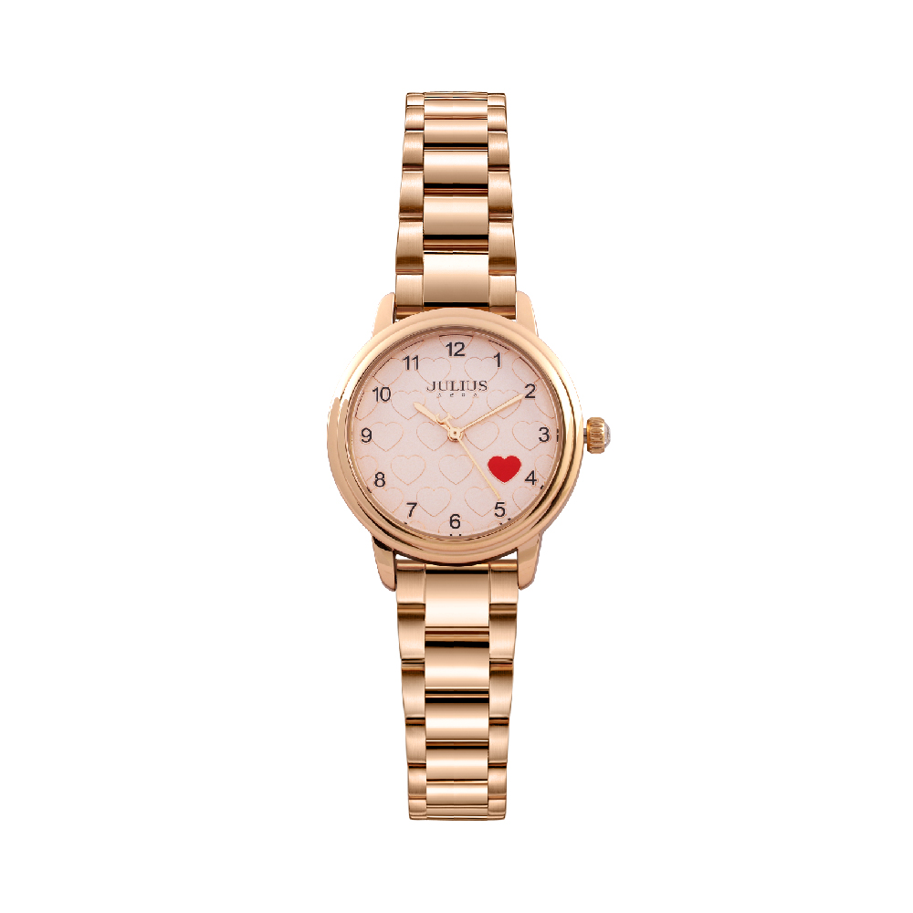 นาฬิกา Julius JA-1441 F สายสแตนเลส สีโรสโกลด์
