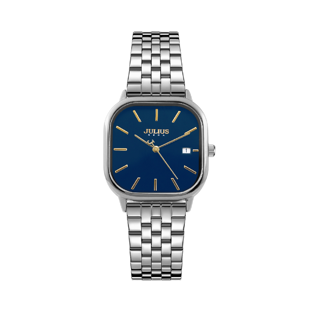 นาฬิกา Julius JA-1448 A สายสแตนเลส สีเงิน