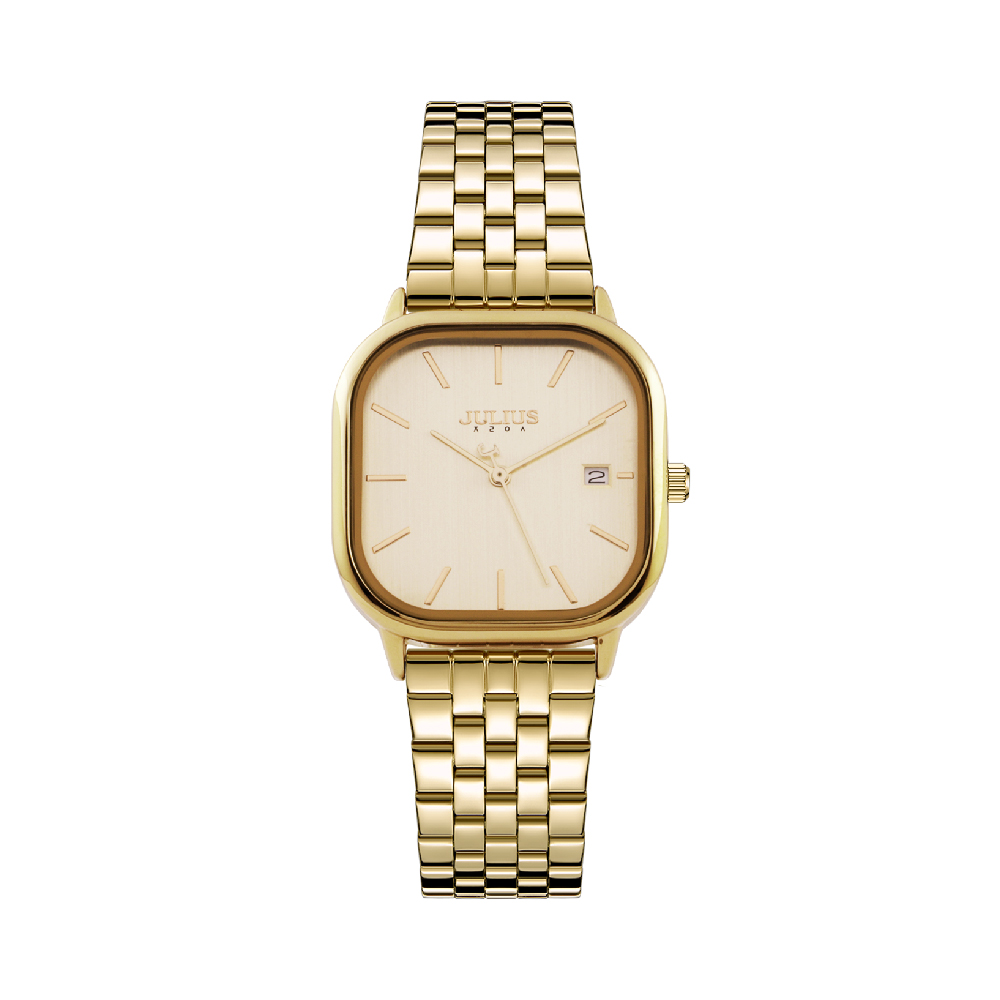 นาฬิกา Julius JA-1448 B สายสแตนเลส สีทอง