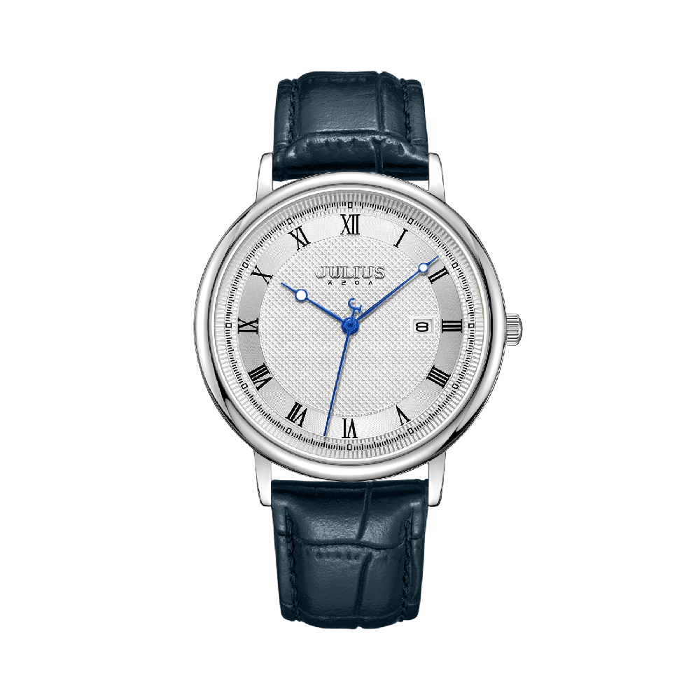 นาฬิกา Julius JA-1450M A สายหนัง สีน้ำเงิน