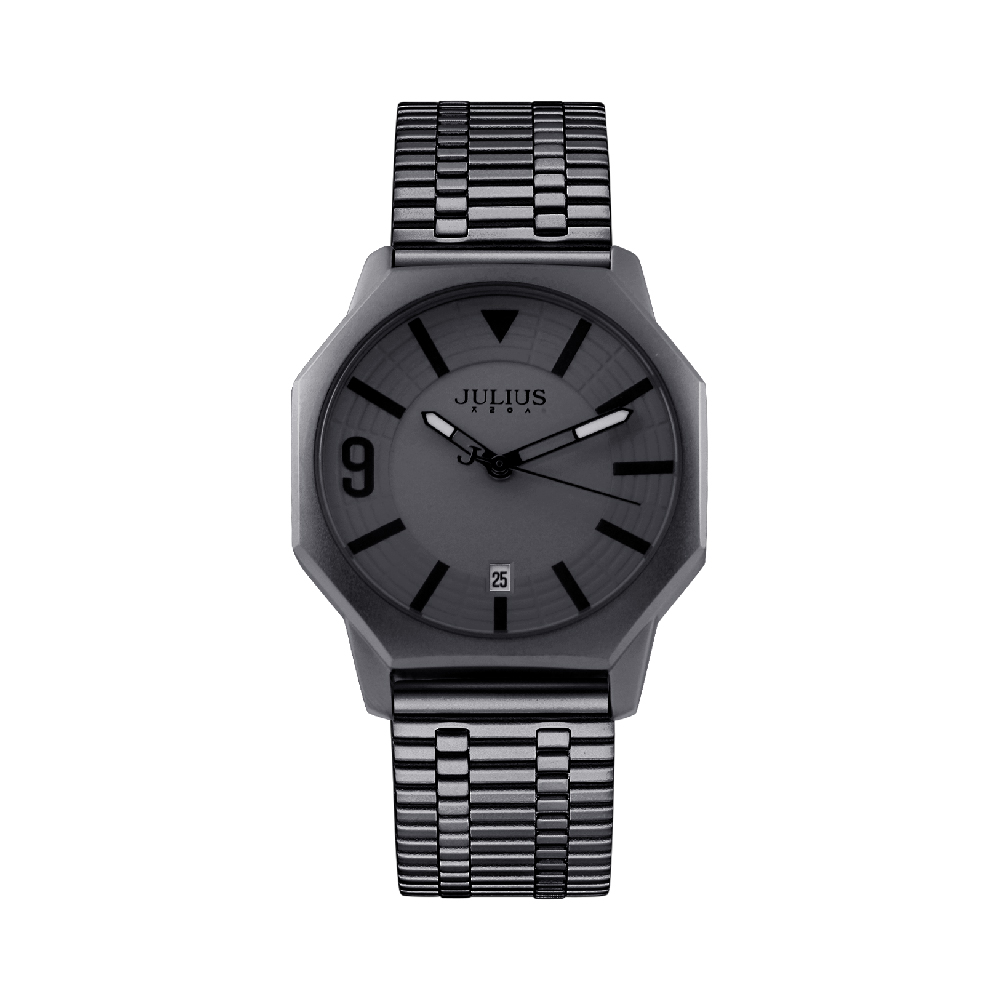 นาฬิกา Julius JA-1462 B สายสแตนเลส สีเทา