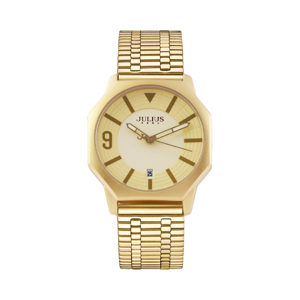 นาฬิกา Julius JA-1462 C สายสแตนเลส สีทอง