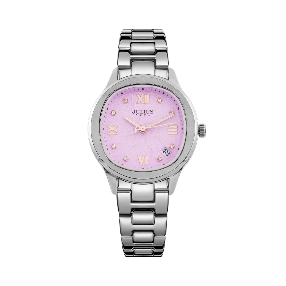 นาฬิกา Julius JA-1463 A สายสแตนเลส สีเงิน
