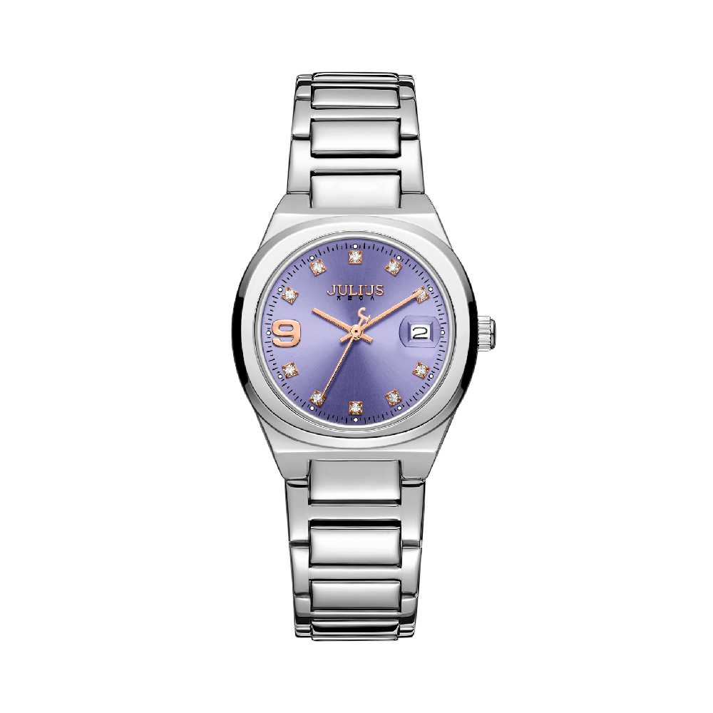 นาฬิกา Julius JA-1464 A สายสแตนเลส สีเงิน