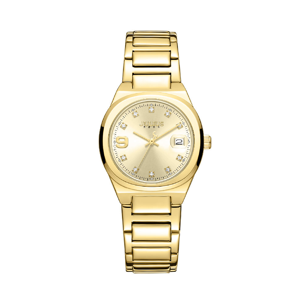 นาฬิกา Julius JA-1464 C สายสแตนเลส สีทอง