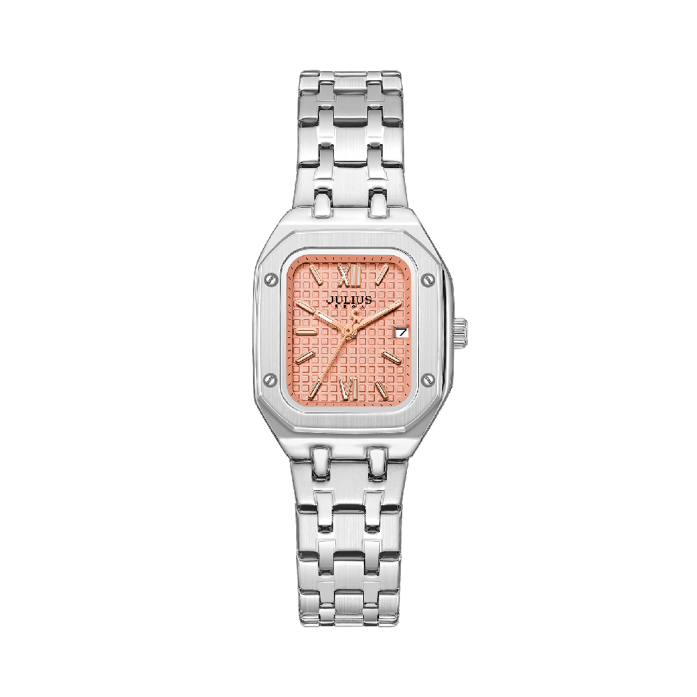 นาฬิกา Julius JA-1465 B สายสแตนเลส สีเงิน