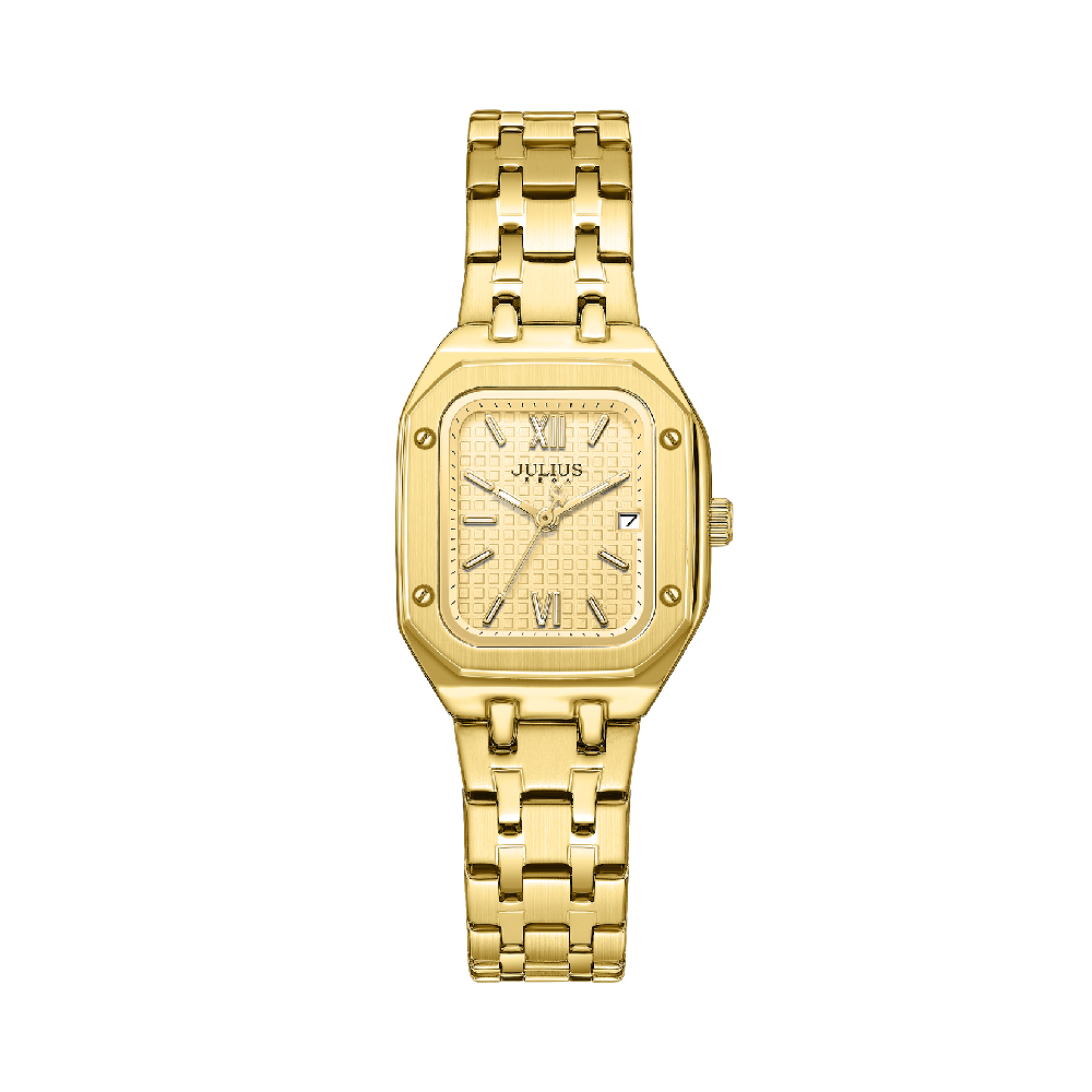 นาฬิกา Julius JA-1465 E สายสแตนเลส สีทอง
