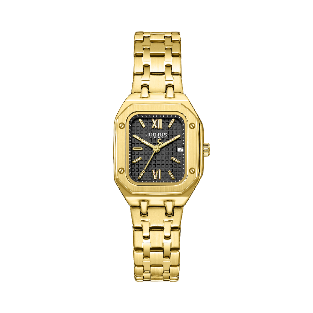 นาฬิกา Julius JA-1465 F สายสแตนเลส สีทอง