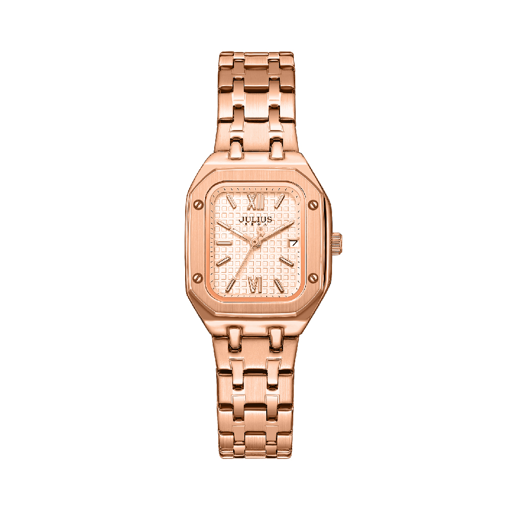 นาฬิกา Julius JA-1465 G สายสแตนเลส สีโรสโกลด์