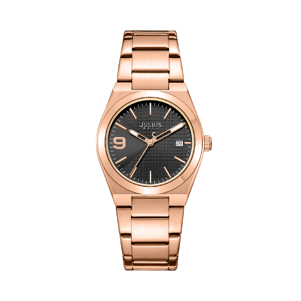 นาฬิกา Julius JA-1466 H สายสแตนเลส สีโรสโกลด์