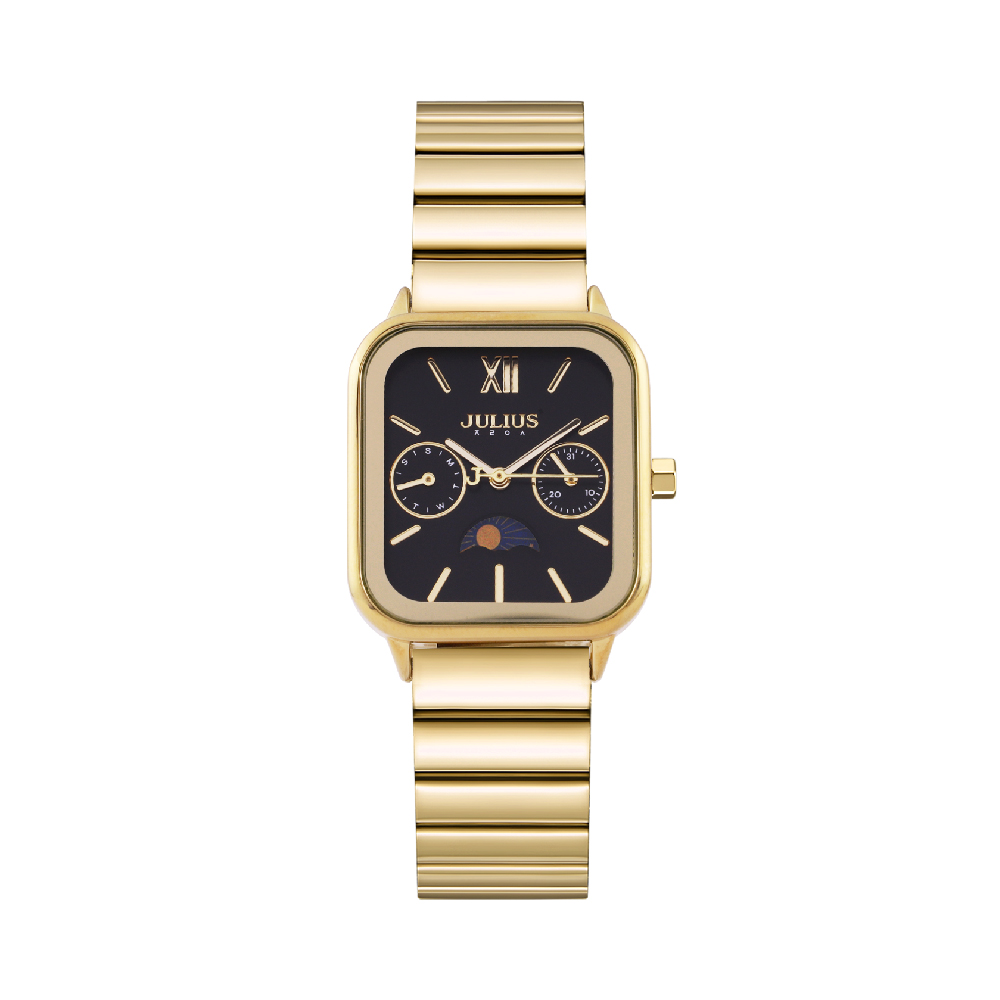 นาฬิกา Julius JA-1467 D สายสแตนเลส สีทอง