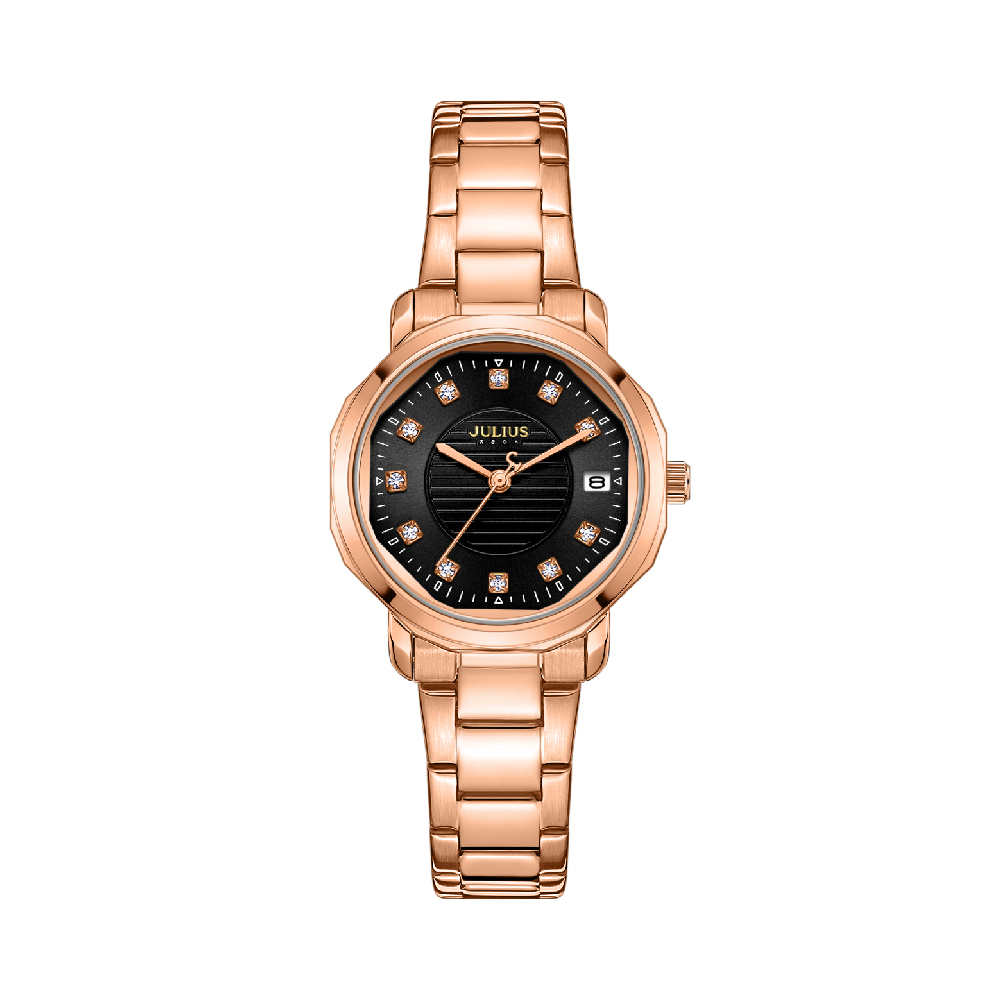 นาฬิกา Julius JA-1469 G สายสแตนเลส สีโรสโกลด์