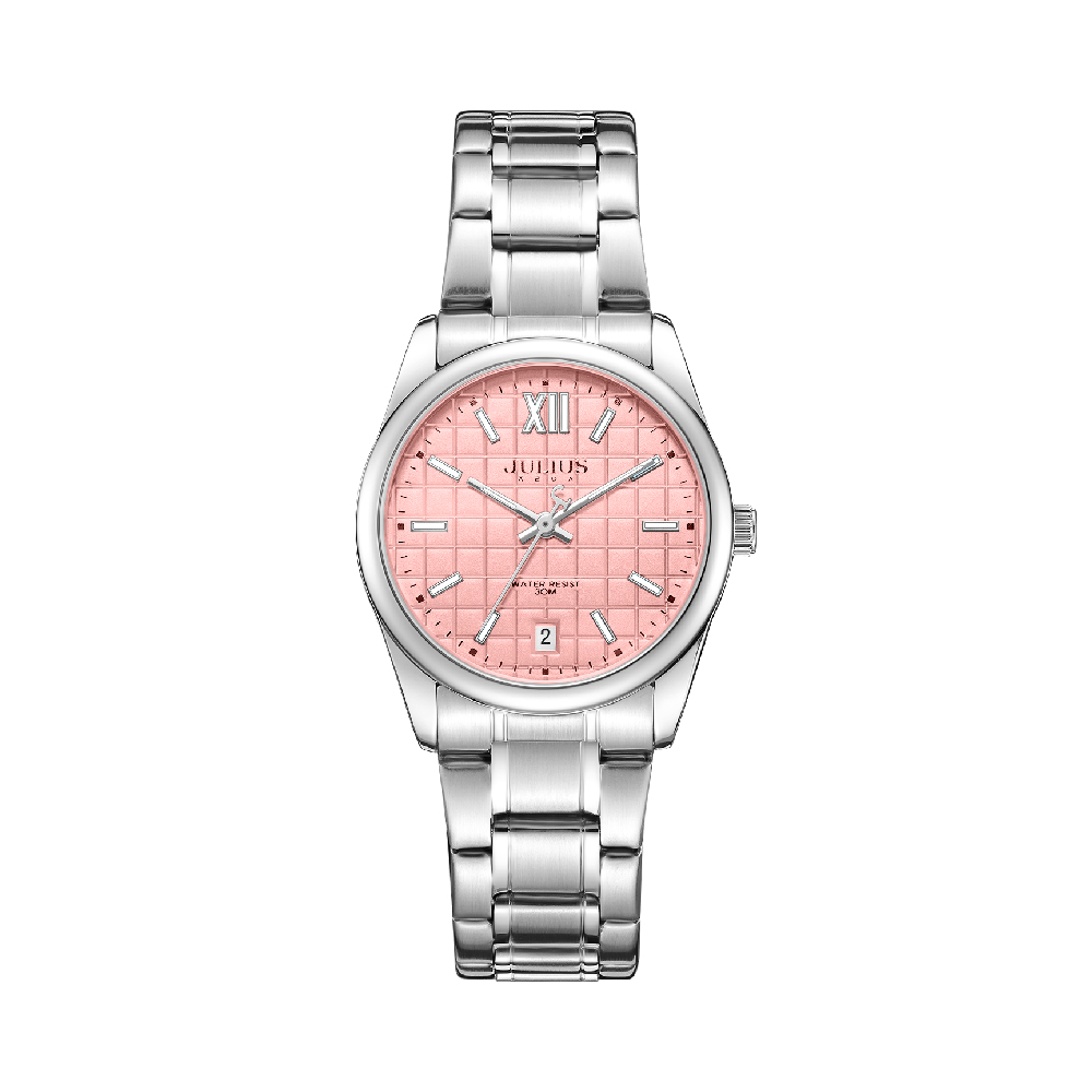 นาฬิกา Julius JA-1479 A สายสแตนเลส สีเงิน