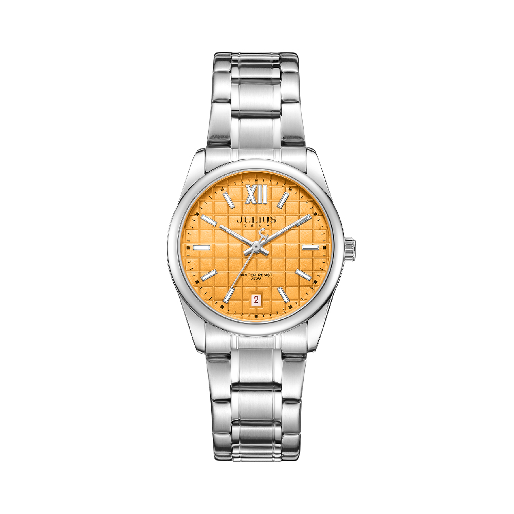 นาฬิกา Julius JA-1479 C สายสแตนเลส สีเงิน