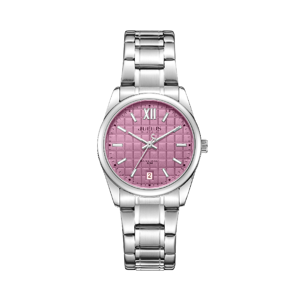 นาฬิกา Julius JA-1479 F สายสแตนเลส สีเงิน