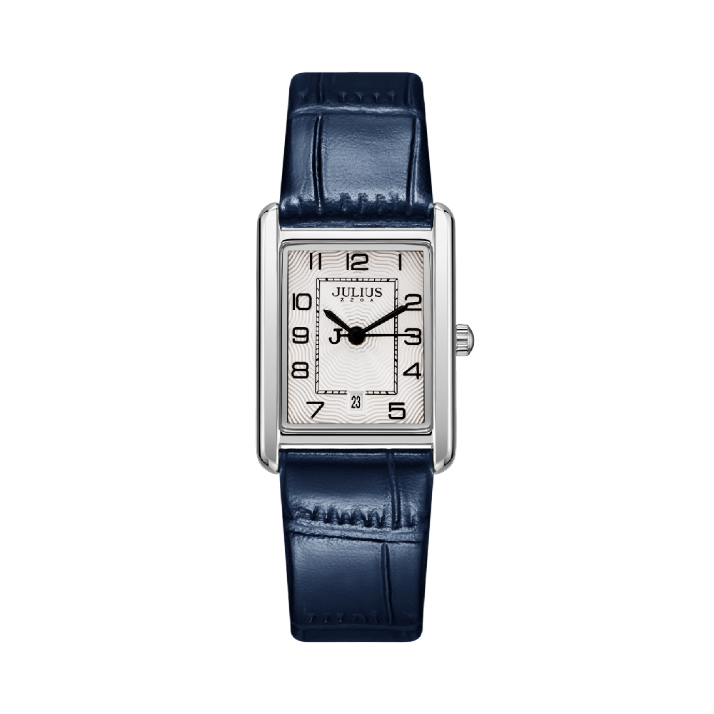 นาฬิกา Julius JA-1494L A สายหนัง สีน้ำเงิน