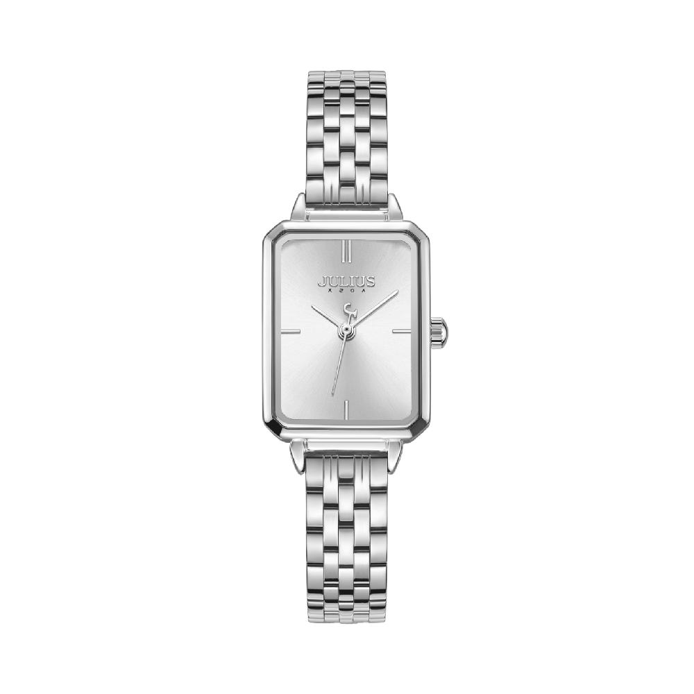 นาฬิกา Julius JA-1495M A สายสแตนเลส สีเงิน