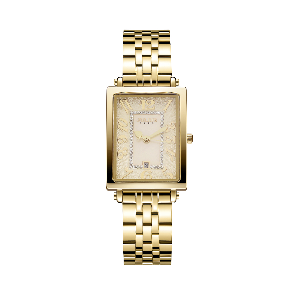 นาฬิกา Julius JA-1501 C สายสแตนเลส สีทอง