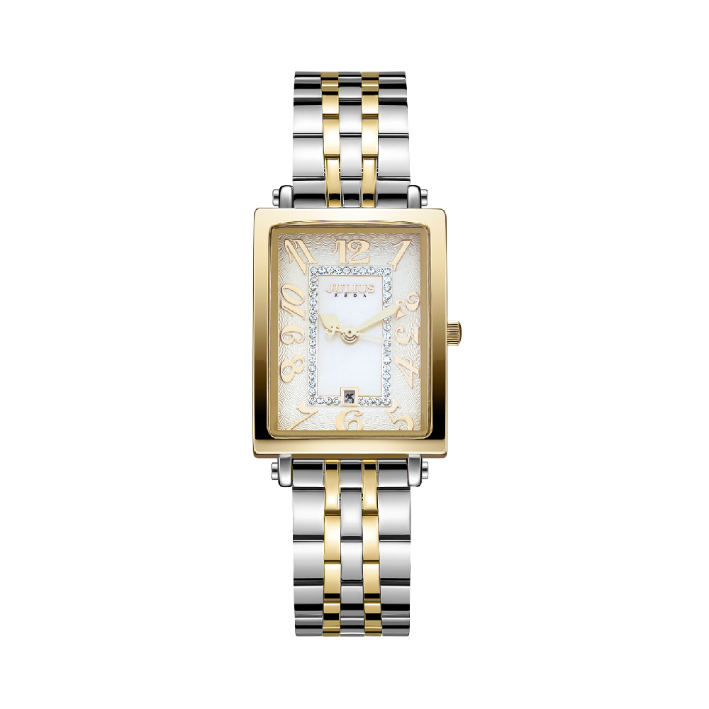 นาฬิกา Julius JA-1501 G สายสแตนเลส สีเงิน-ทอง