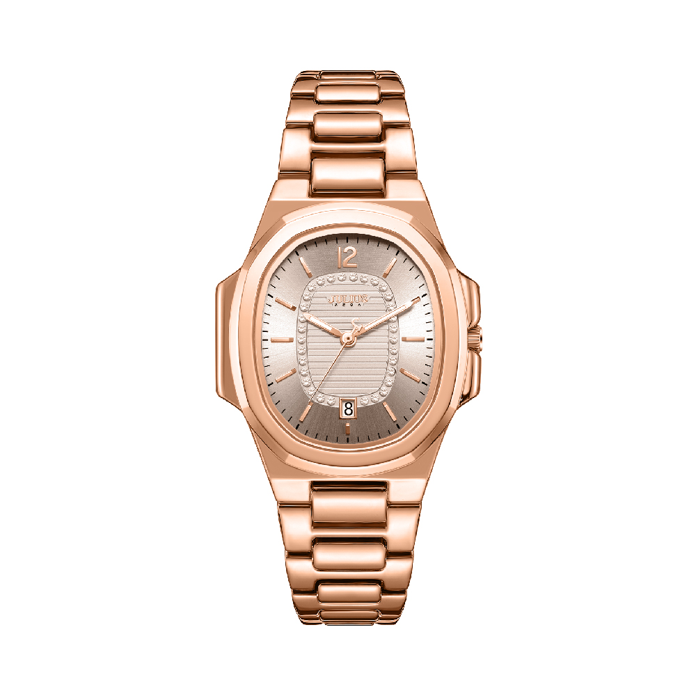 นาฬิกา Julius JA-1504 C สายสแตนเลส สีโรสโกลด์