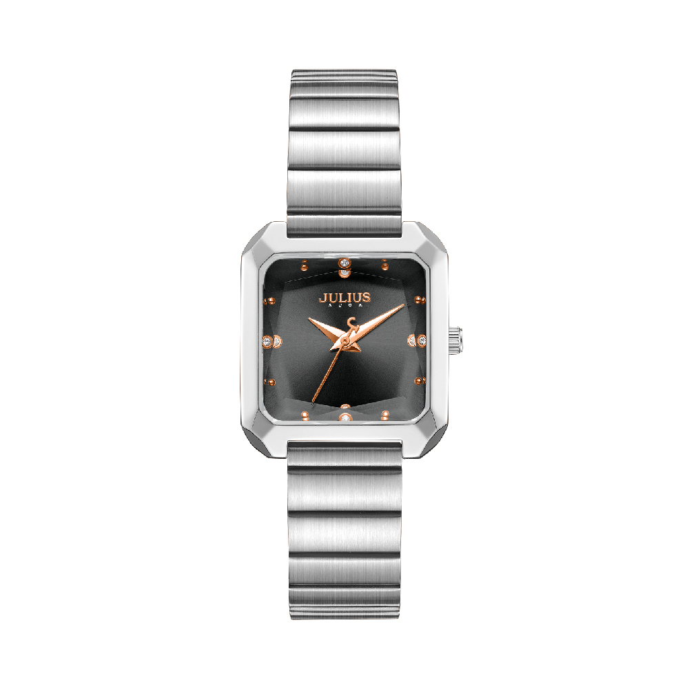 นาฬิกา Julius JA-1507 F สายสแตนเลส สีเงิน