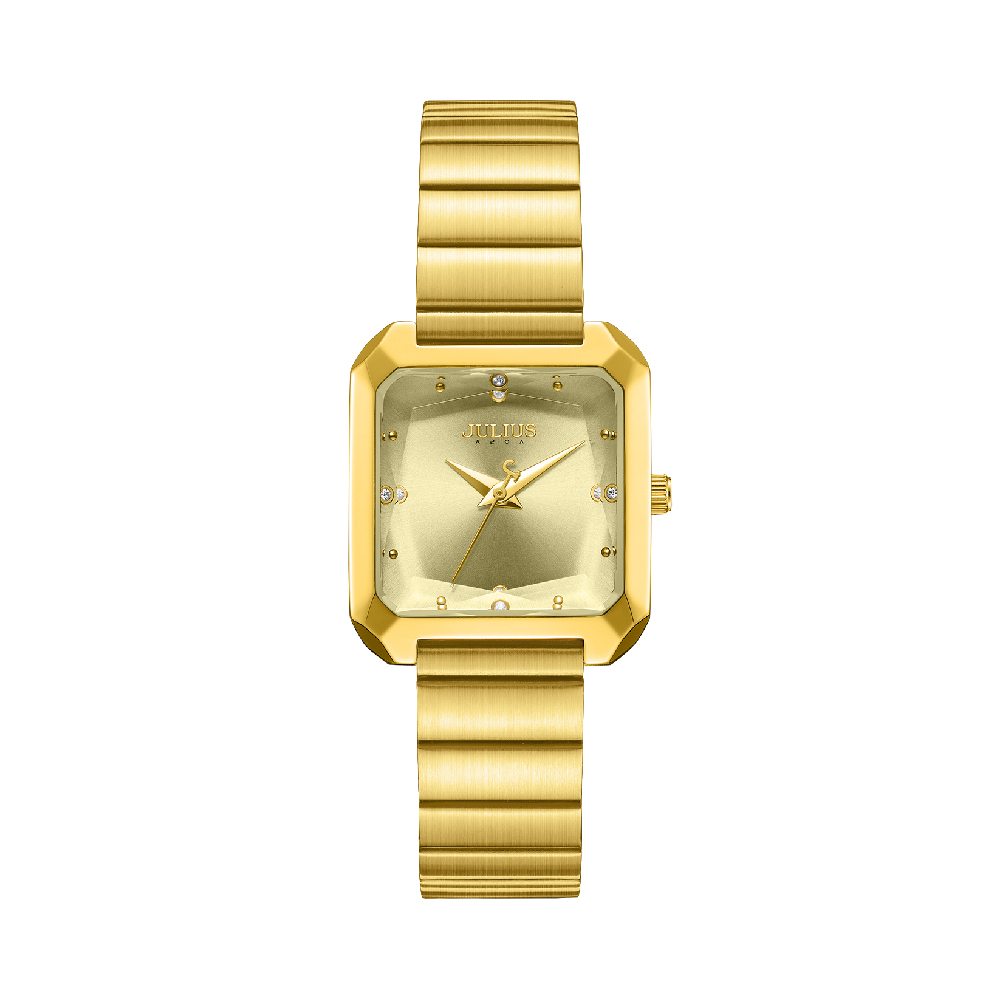 นาฬิกา Julius JA-1507 G สายสแตนเลส สีทอง