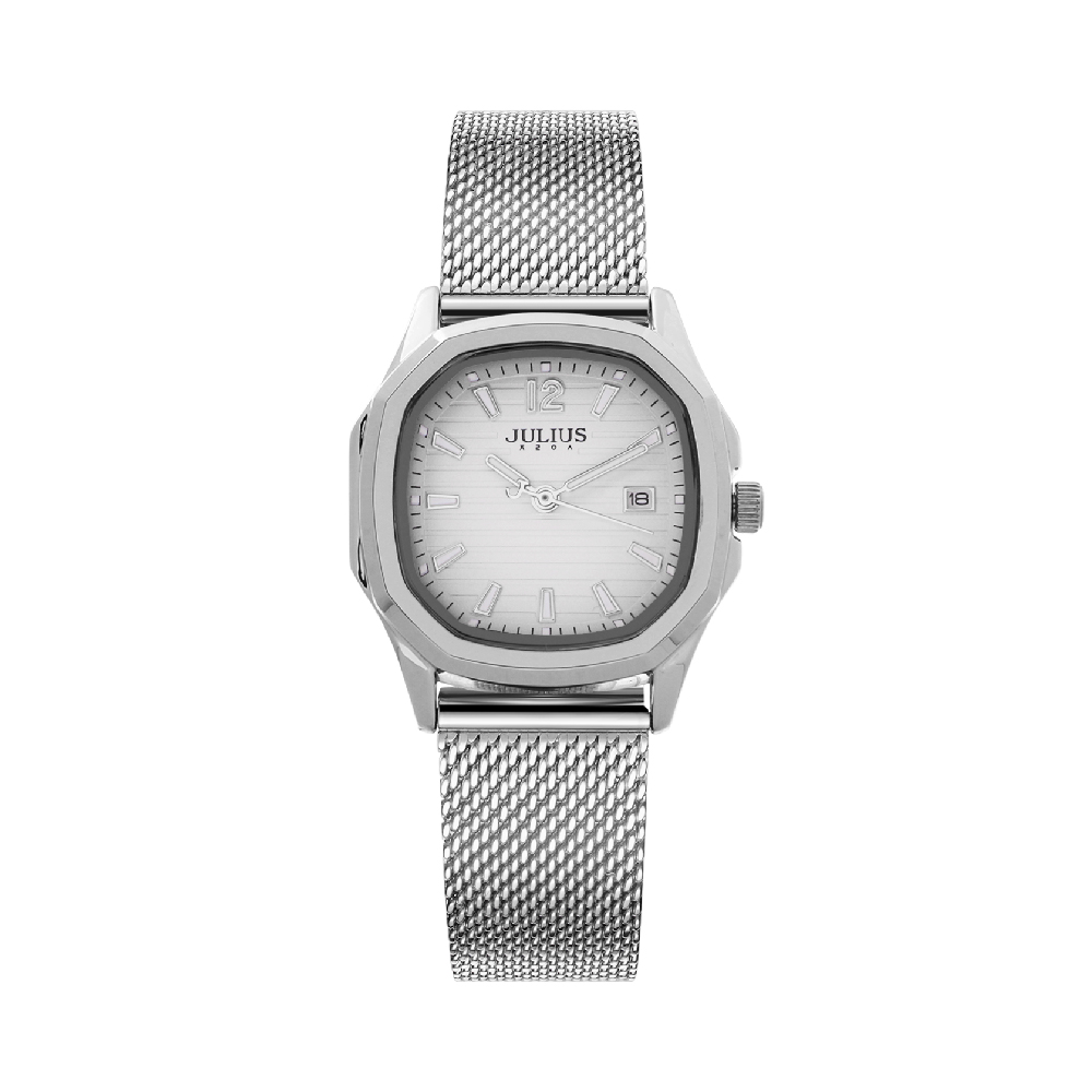 นาฬิกา Julius JA-1510 A สายสแตนเลส สีเงิน