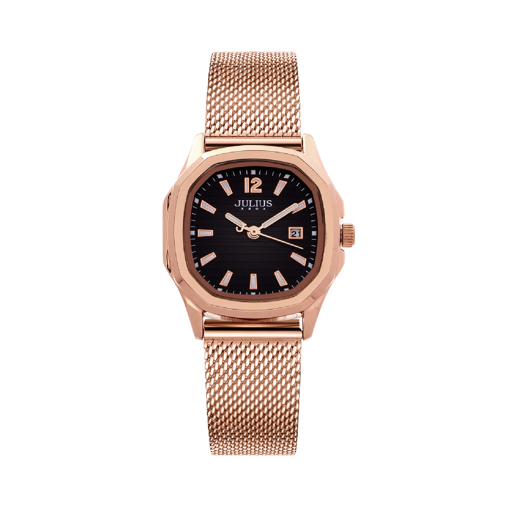นาฬิกา Julius JA-1510 G สายสแตนเลส สีโรสโกลด์